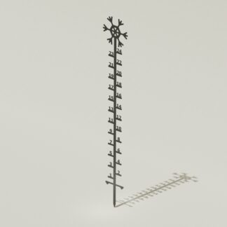Metal Snow Gauge