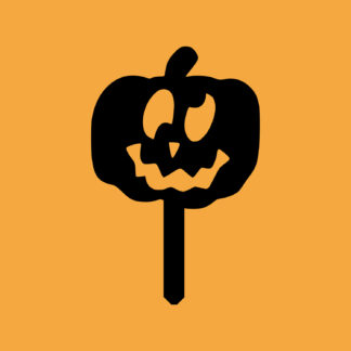 Silly Halloween Jack o'Lantern - Stake