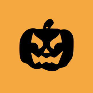 Scary Halloween Jack o'Lantern