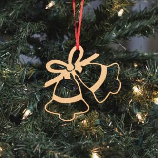 Bells Ornament - Gold