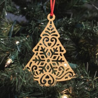 Decorative Tree Ornament - Gold