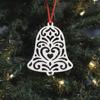 Snowflake Bell Ornament