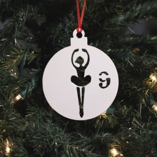 12 Days of Christmas - Day 9 Ornament - White