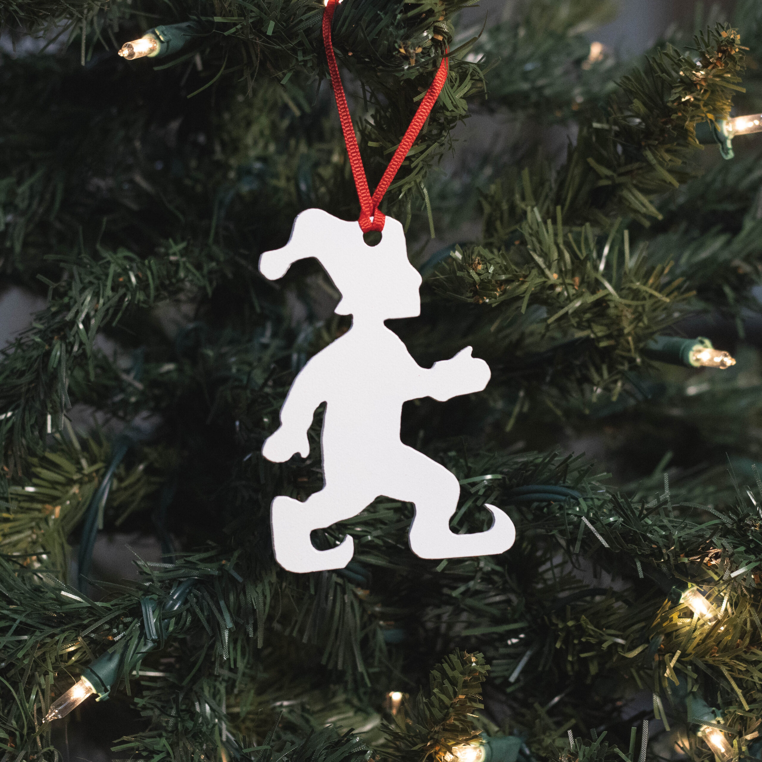 Walking Elf Ornament