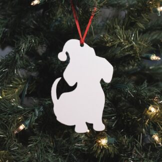 Christmas Dog Ornament