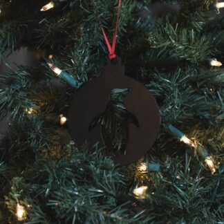 Round Penguin Ornamnet