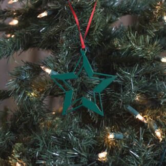 Star Ornament - Green