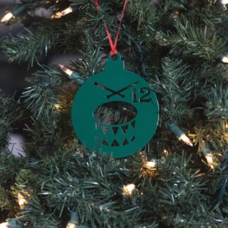 12 Days of Christmas - Day 12 Ornament - Green