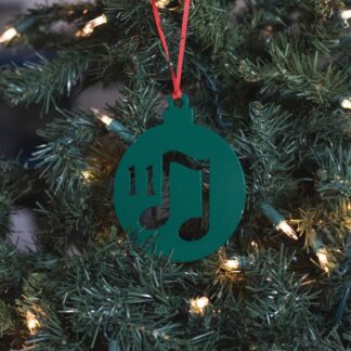 12 Days of Christmas - Day 11 Ornament - Green