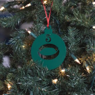 12 Days of Christmas - Day 5 Ornament - Green