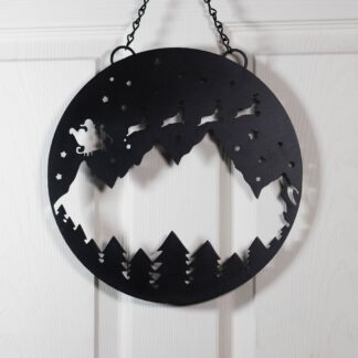 Santa Scene Door Hanger