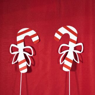 Candycane Driveway Marker Set