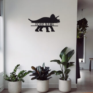 Dinosaur Custom Name Sign
