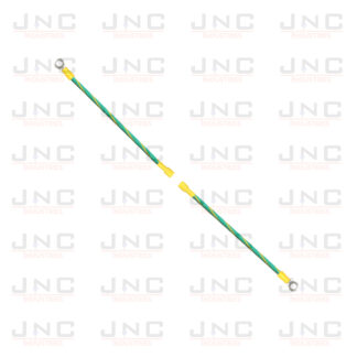 14AWG Ground Wire - Quick Disconnect Ø1/4 Hole Ring Terminal