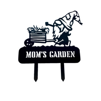 Moms Garden Gnome Sign