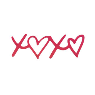 XOXO Sign - Red