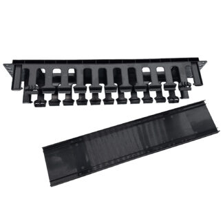 2U 19" EIA Cable Manager with Cover