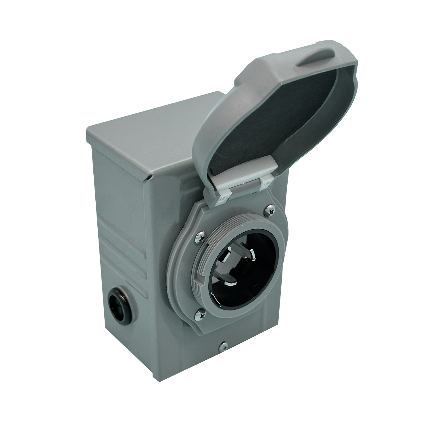 50A Generator Power Inlet Box, 125v/250v, 12500W - JNC Industries