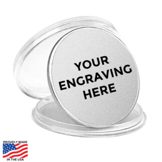 Custom Engraved Coins & Ball Markers – Silver or Gold Finish